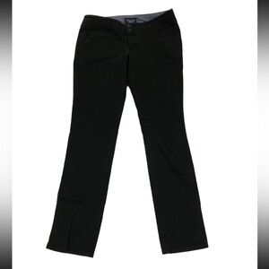 American Eagle Outfitters Women’s Black Stretch Work Pant Size 6 Straight Leg
